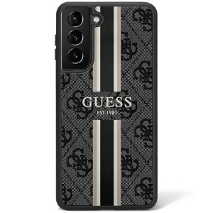 Guess Samsung S23 Ultra Case Cover 4G Stripe Grey