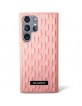 Karl Lagerfeld Samsung S23 Ultra Hülle Case Cover 3D Monogram Rosa Pink