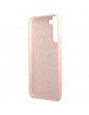 Guess Samsung S23 Plus Case Cover Silicone Vintage Logo Pink