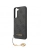 Guess Samsung S23 Case Cover 4G Charms Grey