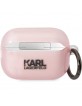 Karl Lagerfeld AirPods Pro 2 Case Cover Choupette Pink