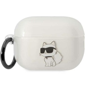 Karl Lagerfeld AirPods Pro 2 Hülle Case Cover Choupette Transparent