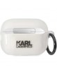 Karl Lagerfeld AirPods Pro 2 Case Cover Choupette Transparent