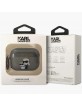 Karl Lagerfeld AirPods Pro 2 Case Glitter Karl Choupette Black
