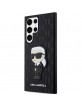 Karl Lagerfeld Samsung S23 Ultra Case Saffiano Ikonik Black