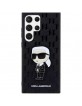 Karl Lagerfeld Samsung S23 Ultra Case Saffiano Ikonik Black