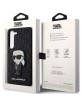 Karl Lagerfeld Samsung S23 Plus Case Saffiano Ikonik Black