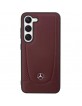 Mercedes Samsung S23 case genuine leather Urban Bengale Red
