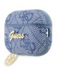 Guess  AirPods Pro 2 Hülle Case Cover 4G Charm Blau