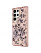 Guess Samsung S23 Ultra Case Cover Flower Collection Pink