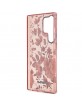 Guess Samsung S23 Ultra Case Cover Flower Collection Pink
