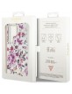 Guess Samsung S23 Ultra Case Cover Flower Collection White