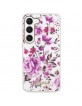 Guess Samsung S23 Plus Case Cover Flower Collection White