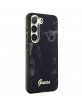 GUESS Samsung S23 Plus Case Cover Golden Marble Black