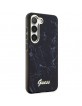 GUESS Samsung S23 Plus Hülle Case Cover Marmor Kollektion Schwarz
