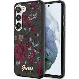 Guess Samsung S23 Hülle Case Cover Flower Kollektion Grün
