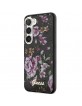 Guess Samsung S23 Case Cover Flower Collection Black