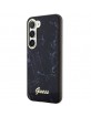 GUESS Samsung S23 Case Cover Marble Collection Black