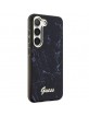 GUESS Samsung S23 Case Cover Marble Collection Black