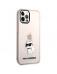 Karl Lagerfeld iPhone 12 / 12 Pro Case Ikonik Choupette Pink