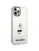 Karl Lagerfeld iPhone 12 / 12 Pro Hülle Case Ikonik Choupette Transparent