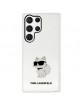 Karl Lagerfeld Samsung S23 Ultra Cover Case Ikonik Choupette Transparent