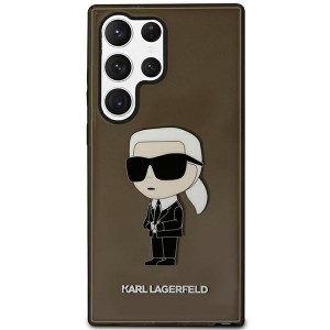 Karl Lagerfeld Samsung S23 Ultra Hülle Case Ikonik Karl Schwarz