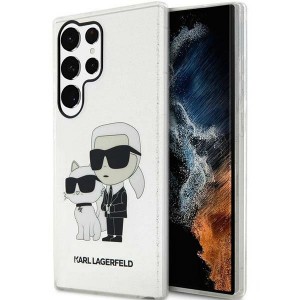 Karl Lagerfeld Samsung S23 Ultra Hülle Case Karl Choupette Transparent