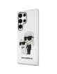 Karl Lagerfeld Samsung S23 Ultra Case Cover Karl Choupette Transparent