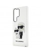 Karl Lagerfeld Samsung S23 Ultra Case Cover Karl Choupette Transparent