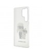 Karl Lagerfeld Samsung S23 Ultra Case Cover Karl Choupette Transparent