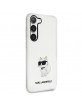 Karl Lagerfeld Samsung S23 Plus Hülle Case Ikonik Choupette Transparent