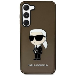 Karl Lagerfeld Samsung S23 Plus Hülle Case Ikonik Karl Schwarz
