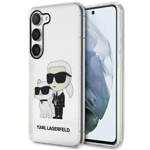 Karl Lagerfeld Samsung S23 Plus Hülle Case Karl Choupette Transparent