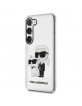 Karl Lagerfeld Samsung S23 Plus Hülle Case Karl Choupette Transparent