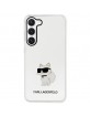 Karl Lagerfeld Samsung S23 Case Ikonik Choupette Transparent