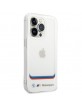 BMW iPhone 14 Pro Max Case Cover Signature M Power Transparent