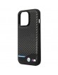 BMW iPhone 14 Pro Case Cover MagSafe M Power Carbon Black