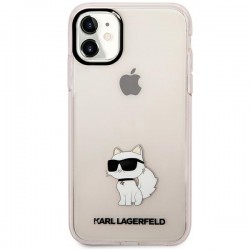 Karl Lagerfeld iPhone 11 Hülle Case Cover Choupette Rosa
