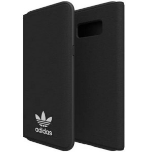 Adidas Samsung S8+ Plus Bag Booklet Case BASIC Black