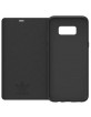 Adidas Samsung S8+ Plus Tasche Booklet Case BASIC Schwarz