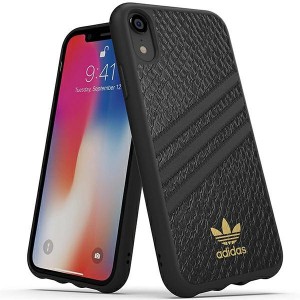 Adidas iPhone XR Hülle Case Cover OR Moulded SNAKE Schwarz