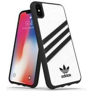 Adidas iPhone Xs Max Hülle Case Cover OR Moulded Weiß