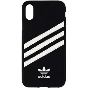 Adidas iPhone XR Hülle Case Cover OR Moulded Schwarz