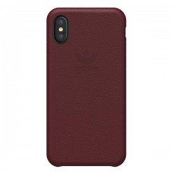 Adidas iPhone XS / X Case Cover Slim LTHR Red