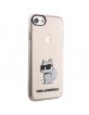 Karl Lagerfeld iPhone SE 2022 2020 8 7 Case Cover Choupette Pink