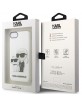 Karl Lagerfeld iPhone SE 2022 2020 8 7 Case Karl Choupette Gliter Transparent