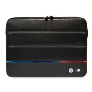 BMW Laptop / Notebook Tasche 14 M Power Carbon Tricolor Schwarz