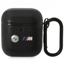 BMW AirPods 1 / 2 Case Cover Curved Line Black