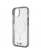 BMW iPhone 14 Plus Hülle Case Cover Silver Ring MagSafe Transparent